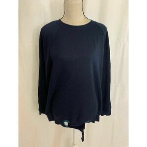 After Market navy Blue Long Sleeve Sweater